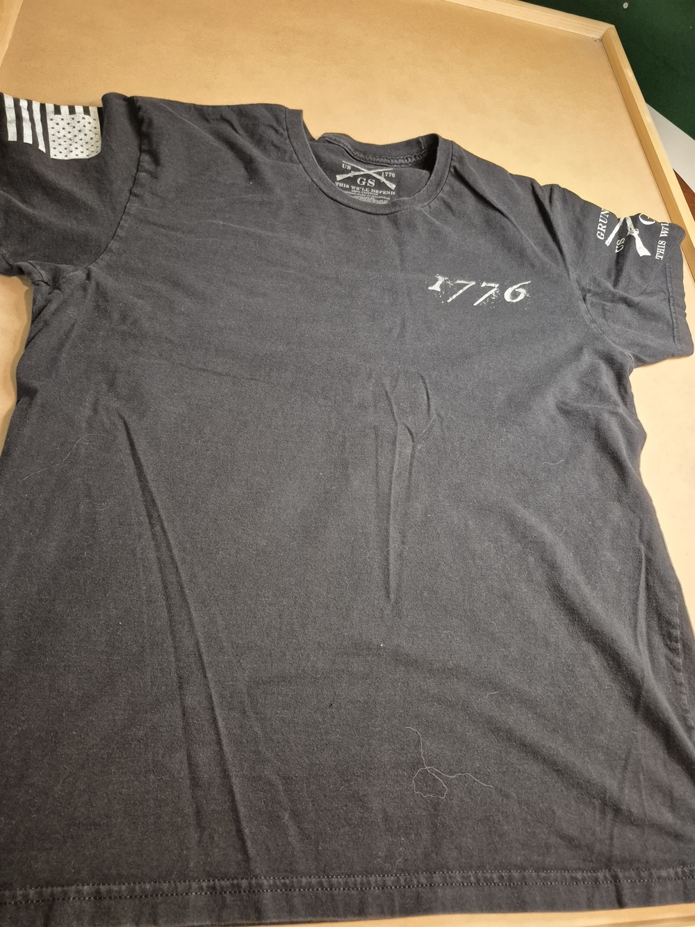 Grunt Style Black 1776 Short Sleeve Tee